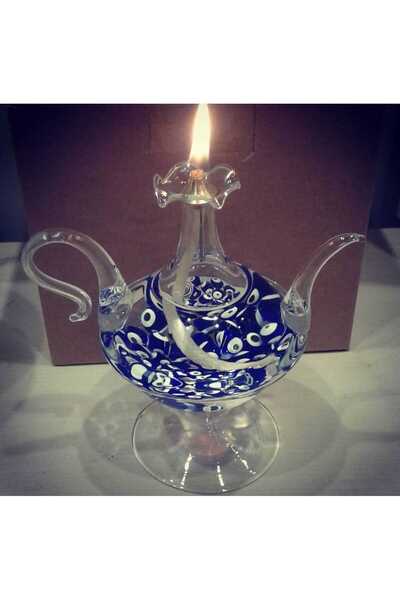 LEYLA CAM SANATLARI CAM KANDİL NAZAR BONCUKLU ALADDİN MODEL