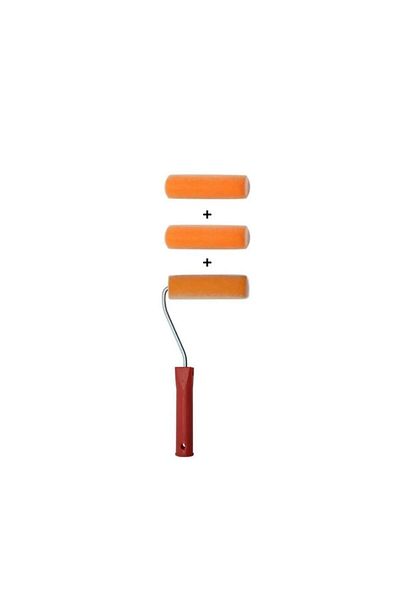 Cadence 10cm Satin Silk Roller and Brush Set