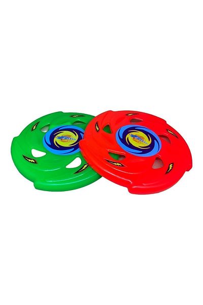 Kartoy Orange And Green Set Of 2 Toy Frisbee
