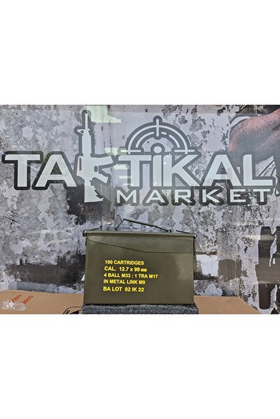 TAKTİKAL MARKET Metal Mermi/Mühimmat Kutusu (MKE)