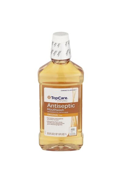Listerine Topcare Antiseptic Mouthwash Ağız Çalkalama Suyu Original 1 Litre