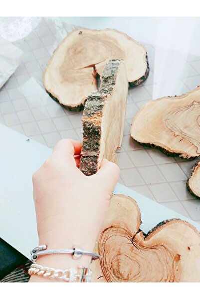 Handmade Epoksilik Doğal Kütük Epoksi Kütüğü Sehpa Kütüğü Dogal Kurutulmuş Kü...