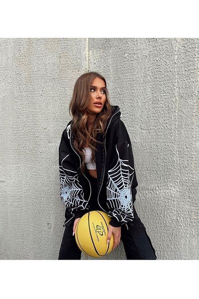 OTAKU Cardigan supradimensionat unisex cu glugă