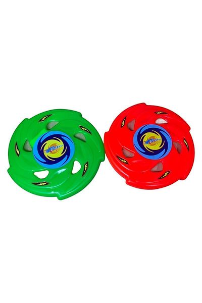 Kartoy Orange And Green Set Of 2 Toy Frisbee