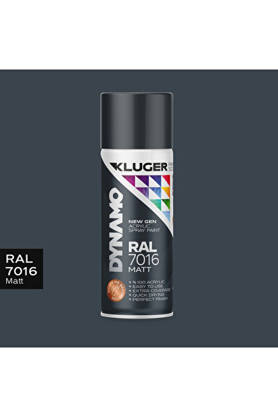 Kluger Dynamo Sprey Boya 118 Antrasit Mat- Ral 7016