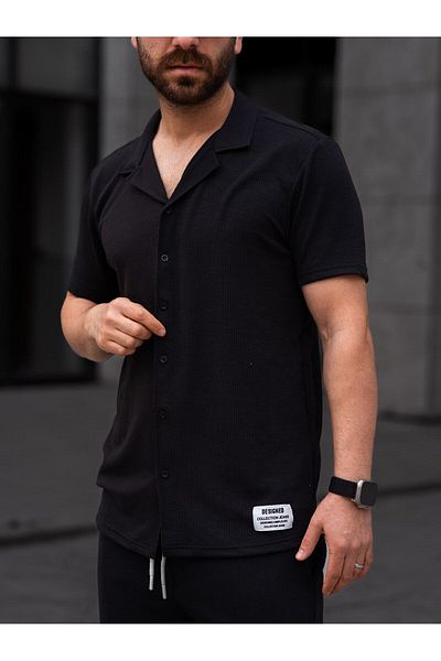 OTAKU Men's Shirt Shorts Set