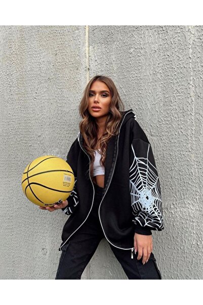 Style Fashion Spider Printed Unisex Cardigan