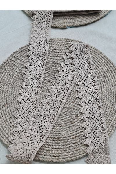 Esteks Dantel ve Tekstil Aksesuarları 5 Meters Cotton Kopanaki Lace