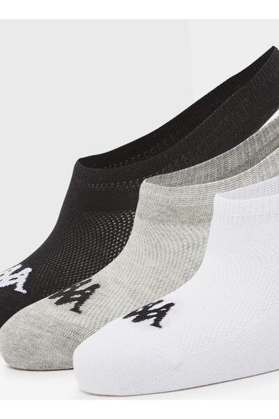 Kappa No Show Sports Socks - Set of 3