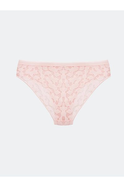 LC Waikiki LCW DREAM - Chiloți de bikini din dantelă roz