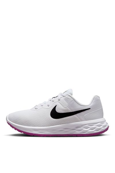 Nike White Women's Running Shoes DC3729-106 W REVOLUTION 6 NN