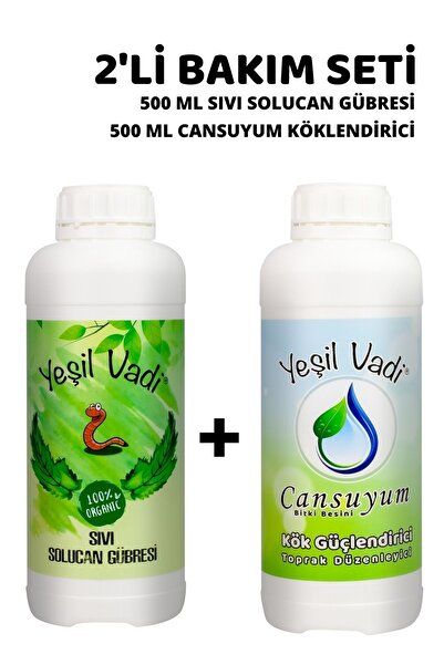 YEŞİLVADİ Çiçek Açtıran Bitki Bakım Seti