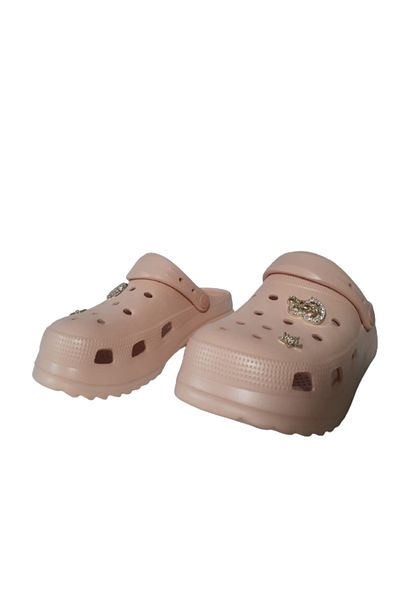 Akınal Bella Orthopedic Sole Salmon Stone Girls' Slippers - Akb32-659