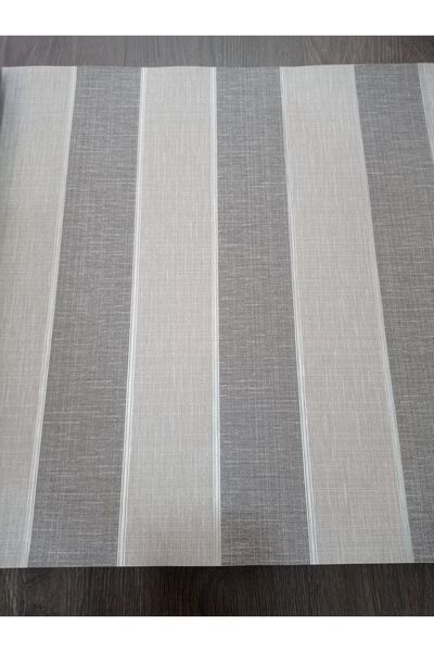 Oskar Çizgili Desenli Dekoratif Silinebilir Duvar Kağıdı (53cm Genişliğinde 10 Metre Uzunluğunda)