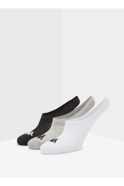 Kappa No Show Sports Socks - Set of 3