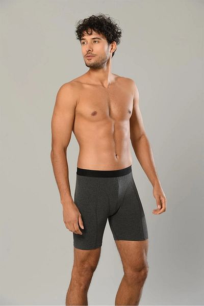 anıt iç giyim Super Soft Lycra Long Men Boxer - 5 Τεμάχια 92% Βαμβάκι 8% Lycra