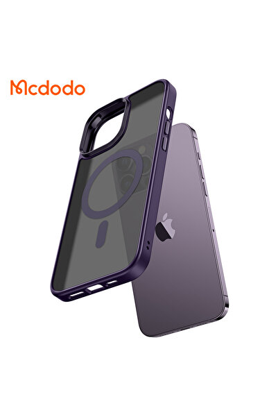 Mcdodo PC-5035 IPHONE 14 MAGSAFE KILIF MOR