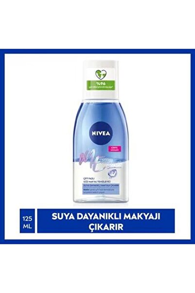 NIVEA Make Up Expert Çift Fazlı Göz Makyaj Temizleyici 125 ml