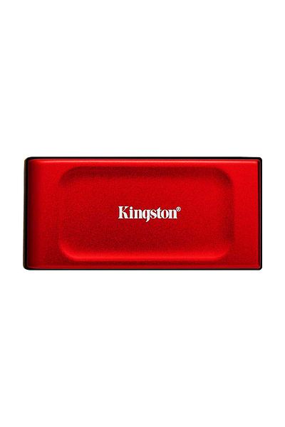 Kingston Xs1000 2Tb Sxs1000R/2000G USB Type-C 3.2 Gen 2 External Solid State (Ssd) Portable Drive Red