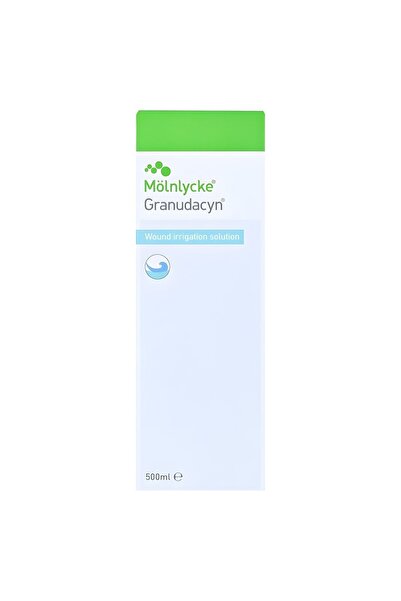 MÖLNLYCKE HEALTH CARE Mölnlycke Granudacyn Yara Yıkama Solüsyonu 500 ml