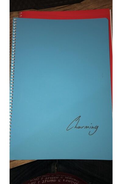 Komeks Charming 96 Sheets Checked Spiral School Notebook Pp Cover