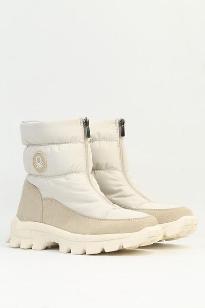 Benetton BN-50107 Μοντέλο Γυναικείες Μπεζ Μπότες