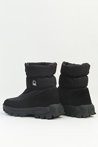 Benetton ® | BN-50107 - Γυναικείες μαύρες μπότες