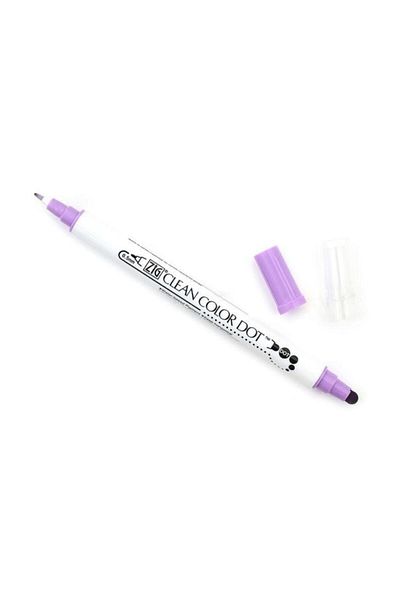 Zig Clean Color Dot Double Ended Marker Pen Hyacınth 081