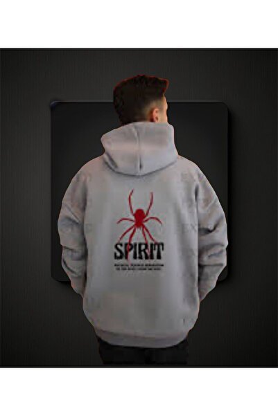 KOZİA OUTDOORS Φούτερ με κουκούλα unisex oversize με στάμπα vengeance sipirint