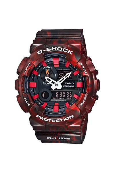 Casio ساعة يد G-Shock Gax-100mb-4adr - امتصاص الصدمات وتصميم مطرز