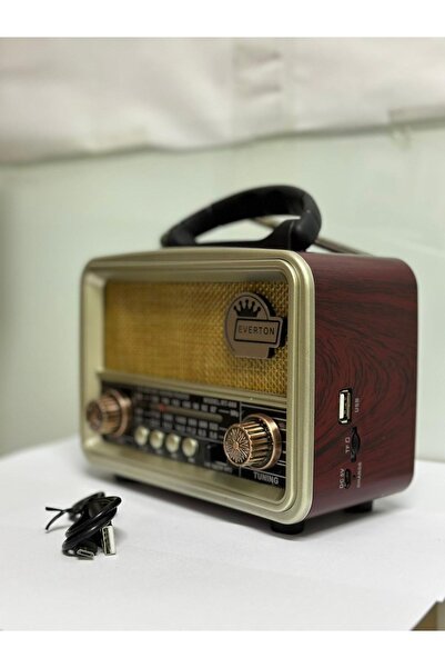 BLOMSTER Everton Rt-860 Nostaljik Bluetoothlu Rt-860 Usb / Sd / Radyo Müzik K...