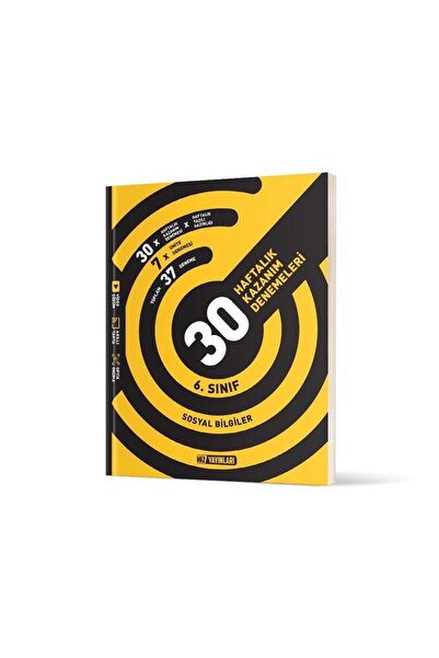 Hız Yayınları 6. Sınıf Sosyal Bilgiler 30 Haftalık Kazanım Denemeleri Hız Yay...