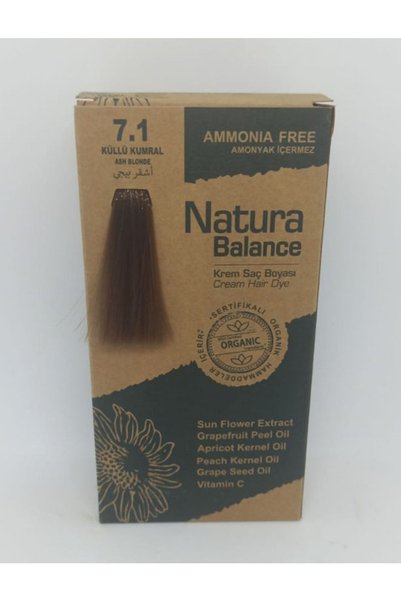 NATURABALANCE Natura Balance Organik Saç Boyası Seti Küllü Kumral