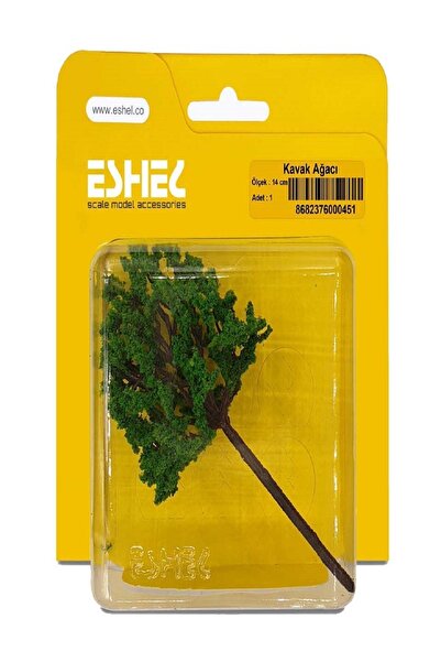 Eshel Maket Kavak Ağacı 14 Cm (1 Adet)
