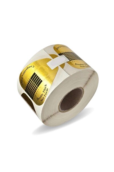 FREELADY Protez Tırnak Gold Şablon 100'lü / Rulo