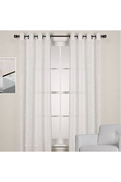 Evcimenhome Rustic Tulle Eyelet Capsule Folded Linen