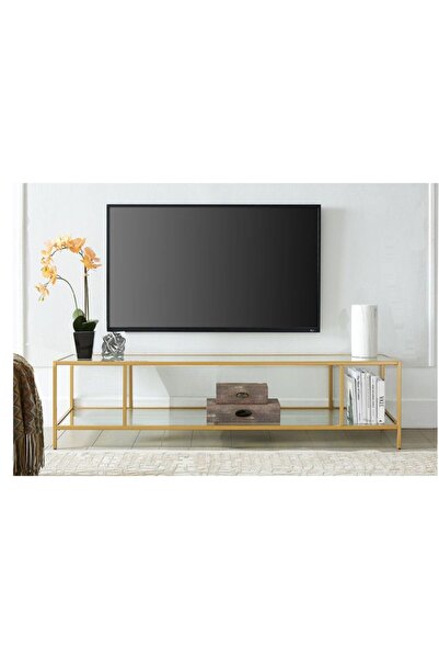 entemiz Cam Tv Ünitesi Sehpası