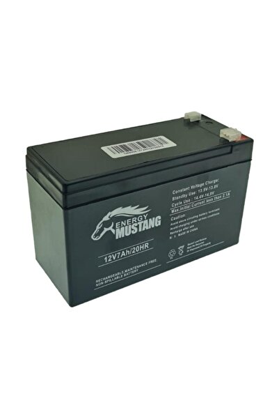 Mustang 12v 7ah/20hr Pil Aküsü