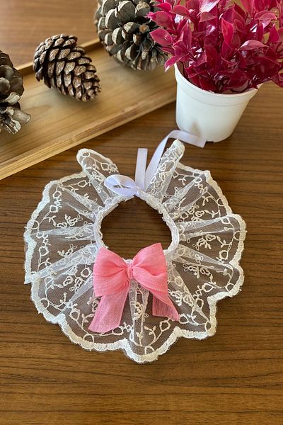 Minikpaw aksesuar Cat Collar Pink