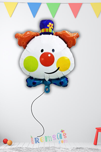 mypartyready Palyaço Figür Folyo Helyum Balon 30" Doğum Günü Partisi Eglencel...