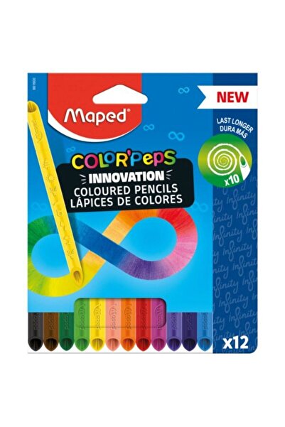 Maped Color'Peps Infınıty Kuru Boya 12'Li 861600