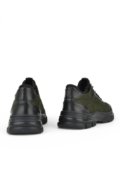 Ziya Чоловічі черевики з натуральної шкіри - 1431040ZK2309 Хакі