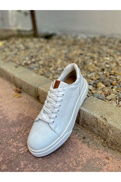 Skoonpa Spike 4 Seasons Genuine Leather Men's Sneakers - Inner/outer Shoes