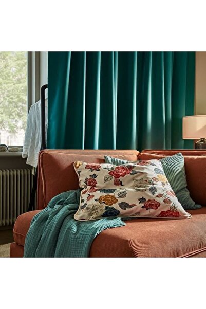 Evcimenhome Rustic Curtain Capsule Blackout Emerald Green