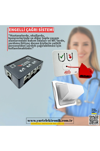 YurtElektronik Engelli Çağrı Sistemi