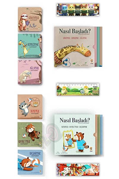 Sincap Kitap Nasıl Başladı? (2-4 Yaş) Güvenmek Konuşmak Ağlamak Denemek Kaybe...