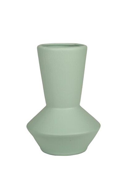 CREARTHOME Πράσινο Κεραμικό Διακοσμητικό Βάζο - 20x14 cm AK.JO0018