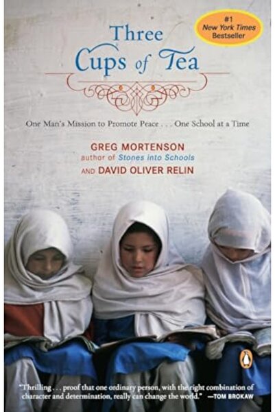 Penguin Random House ثلاثة أكواب من الشاي مهمة رجل واحد لتعزيز السلام في مدرس...