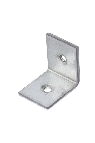 Badem10 Mobilya Eşya Dolap Yatak Duvara Sabitleme Köşebent Bağlantı Aparatı L Demiri Gönye 25x25x20mm 5 Adet