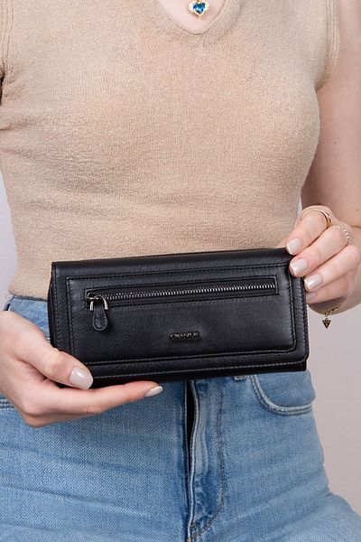 Grande L2636 Genuine Real Leather Large Size Women's Wallet Portfolio